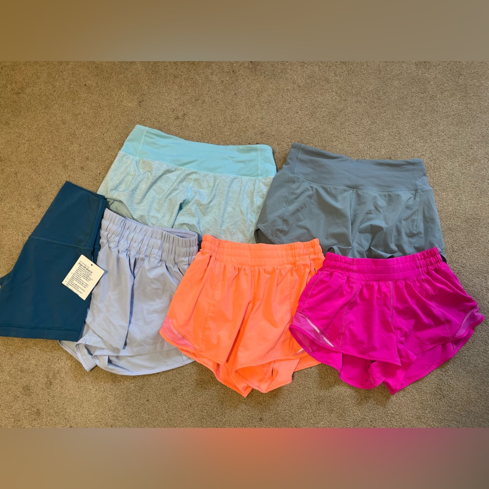 Lululemon Shorts Bulk or Lot (Sizes 2 and 4)